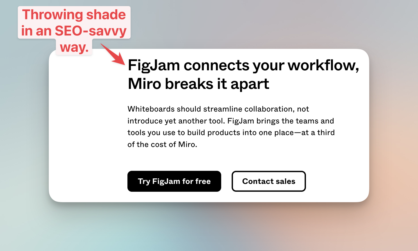 How to write competitor comparison landing pages [with examples]